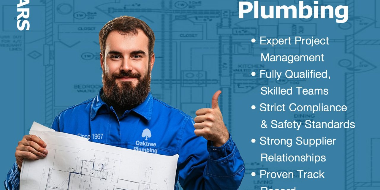 New Build Plumbing by Oaktree Plumbing