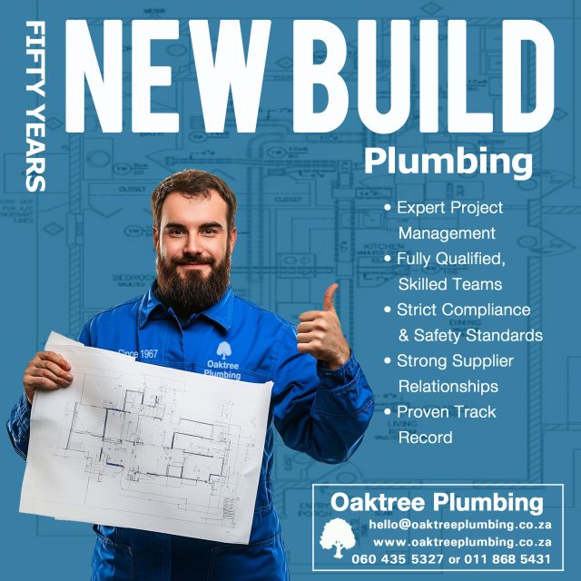 New Build Plumbing by Oaktree Plumbing