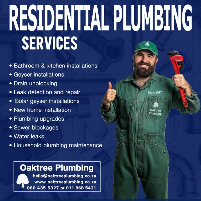 Residential Plumbing by Oaktree Plumbing